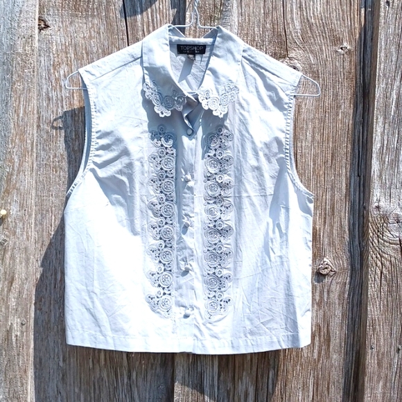 Topshop summer blouse 👚 - Picture 1 of 8